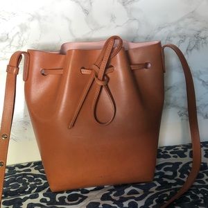 Mansur Gavriel Mini Bucket Cammello Rosa